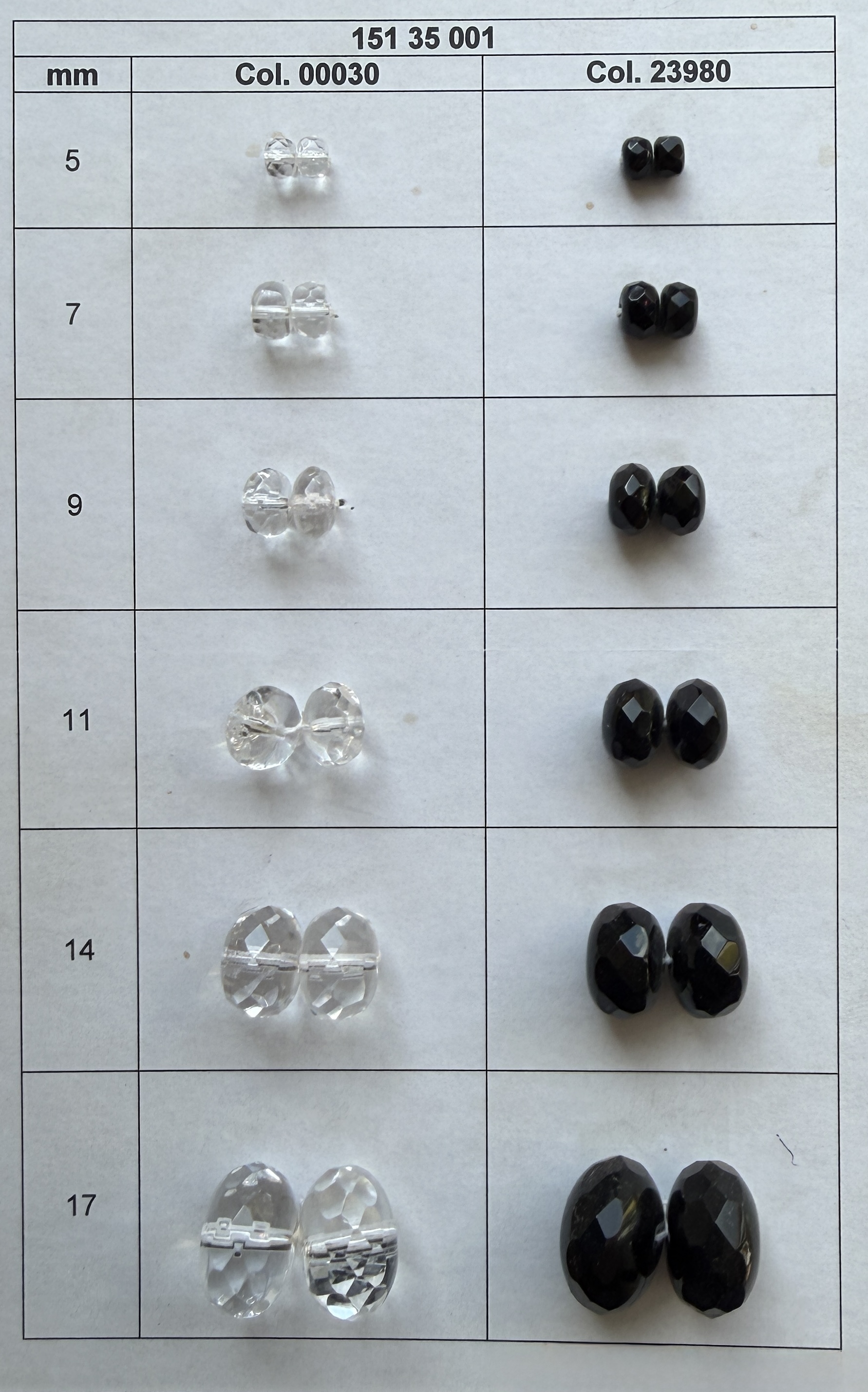 C-151 35001 sizes